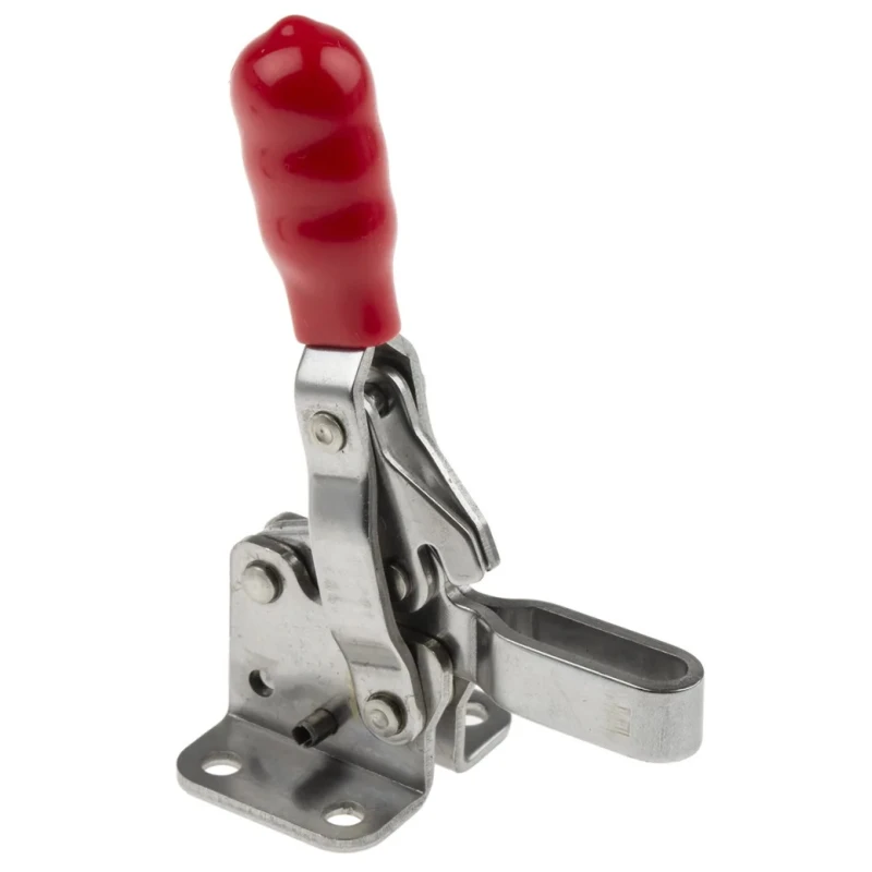 RS PRO 120° Vertical Toggle Clamp Stainless Steel 75kg Holding Force 254-743