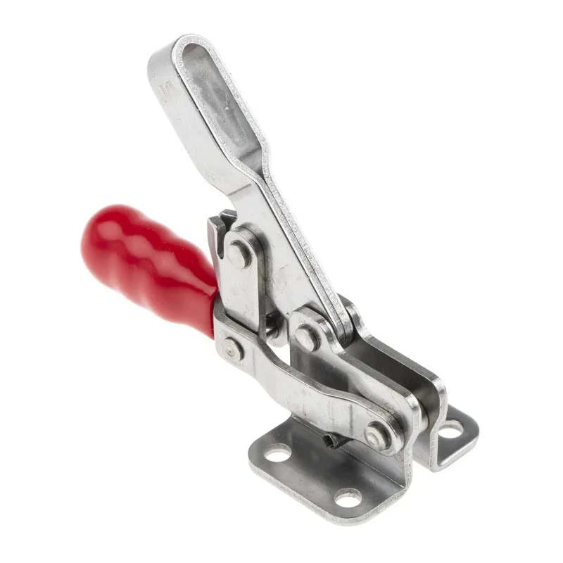 RS PRO 120° Vertical Toggle Clamp Stainless Steel 75kg Holding Force 254-743