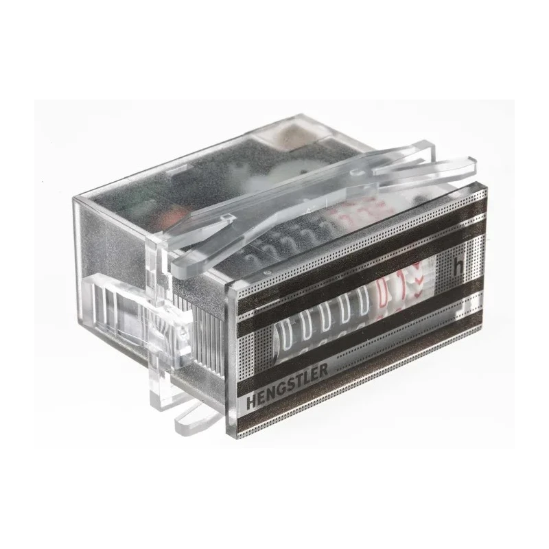 Hengstler 7-Digit Analogue Hour Meter Counter Panel Mount 230V ac 0 891 211