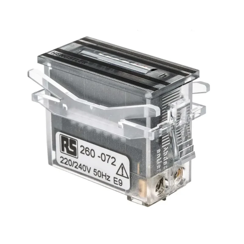 Hengstler 7-Digit Analogue Hour Meter Counter Panel Mount 230V ac 0 891 211