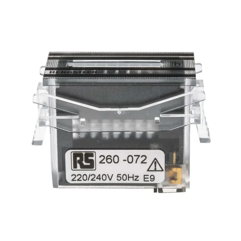Hengstler 7-Digit Analogue Hour Meter Counter Panel Mount 230V ac 0 891 211