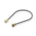 Wurth Elektronik WR-UMRF Series 500 mm UMRF Coaxial Cable 50 Ω Black Terminated 636201040500