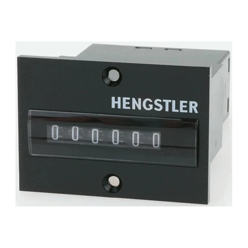 Hengstler Electromechanical 6 Digit Panel Mount Counter 115V ac 10Hz 0 866 189