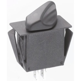 Otto 2 Position SPST Rotary Switch, 20A, Tab Terminals, Thermoplastic Housing, IP68S Rated R2AA111NNNNN