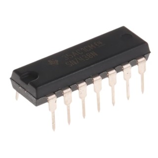 Texas Instruments 4 2-Input NAND Logic Gate, 14-Pin PDIP SN7438N