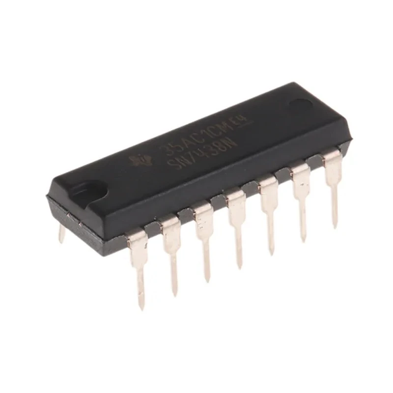 Texas Instruments 4 2-Input NAND Logic Gate, 14-Pin PDIP SN7438N