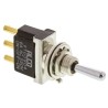 TE Connectivity Toggle Switch Panel Mount On-Off-On SPDT Solder Terminal 12 V dc 250 V ac FTG0904