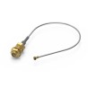 Wurth Elektronik RP-SMA Series 150 mm UMRF Coaxial Cable 50Ω 200Vrms Grey Terminated 636209080150