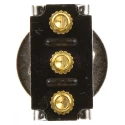 TE Connectivity Toggle Switch Panel Mount On-On SPDT Solder Terminal 12 V dc 250 V ac FTD09G04
