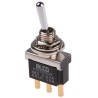 TE Connectivity Toggle Switch Panel Mount On-On SPDT Solder Terminal 20 V dc 20 V ac FTF09G04