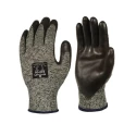 Showa Kevlar Gloves Size 2XL with Neoprene Coating, Grey, Industrial Work Gloves SHO240