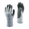 Showa Grey Polyester Cotton Fibre Latex Coated Gloves Size 7, EN 388 Certified SHO451