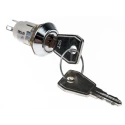 Lorlin Key Switch, SPDT, 1A, 2-Way Random-Key, Zinc Alloy Housing, Silver Plated Brass Contacts SRL5DD2