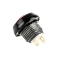 ITW Switches 59 Series Miniature Momentary Push Button Switch, Panel Mount, 13.6 mm Cutout, SPST, Clear LED, IP67 59-112