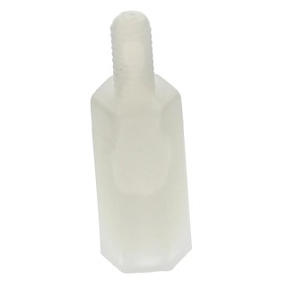 RS PRO M3 Standoff, 12.7 mm Body Length, 6 mm Stud Length, Polyamide 66, Hex Shape RS-PRO 325-744