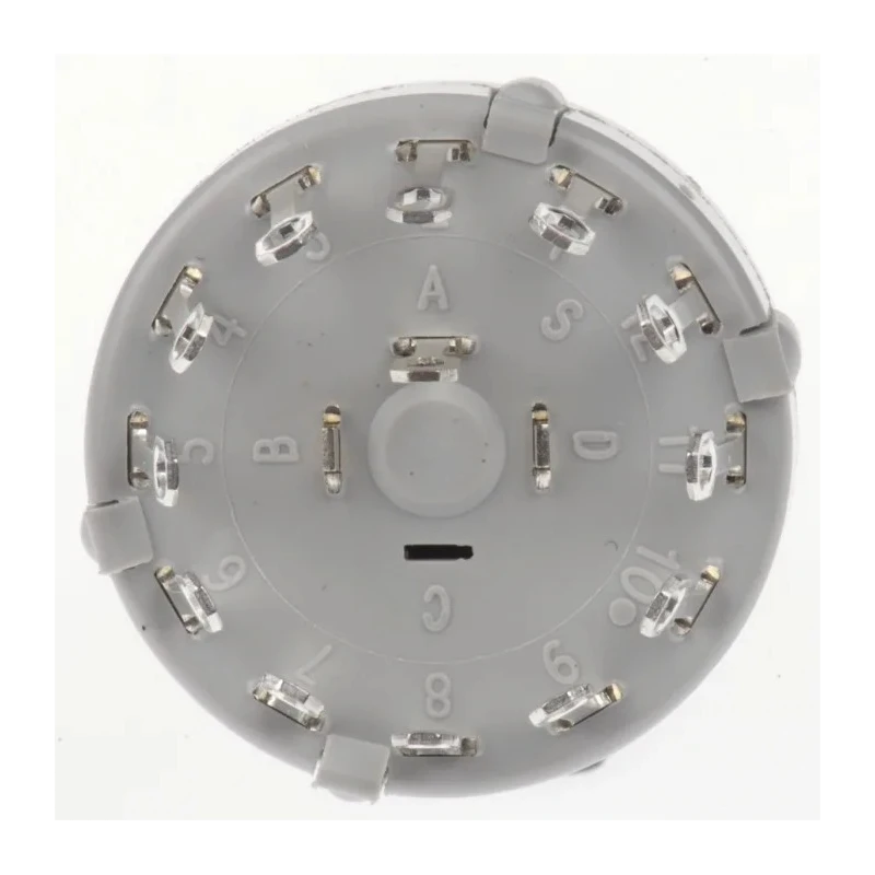 Lorlin 12 Position SPST Rotary Switch, 150mA Contact Current, Polyamide Housing, Panel Mount, Solder Tab Terminals CK1034