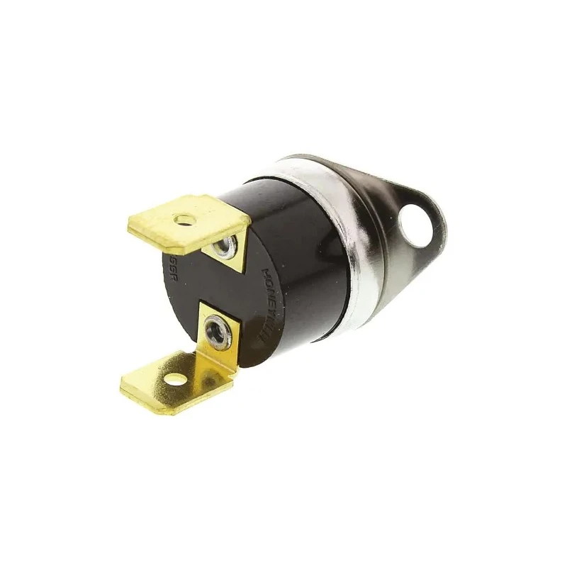 Honeywell Technologies Bi-Metallic Thermostat, 75°C Closing Temperature, Automatic Reset, SPST Contact 2455R--00820716