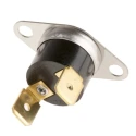 Honeywell Technologies Bi-Metallic Thermostat, 75°C Closing Temperature, Automatic Reset, SPST Contact 2455R--00820716