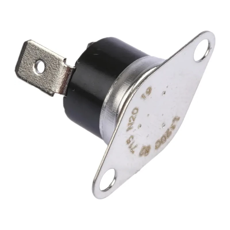 Honeywell Technologies Bi-Metallic Thermostat, SPST, Automatic Reset, 15 A, Quick Connect Terminals, Bracket 2455R--00820715