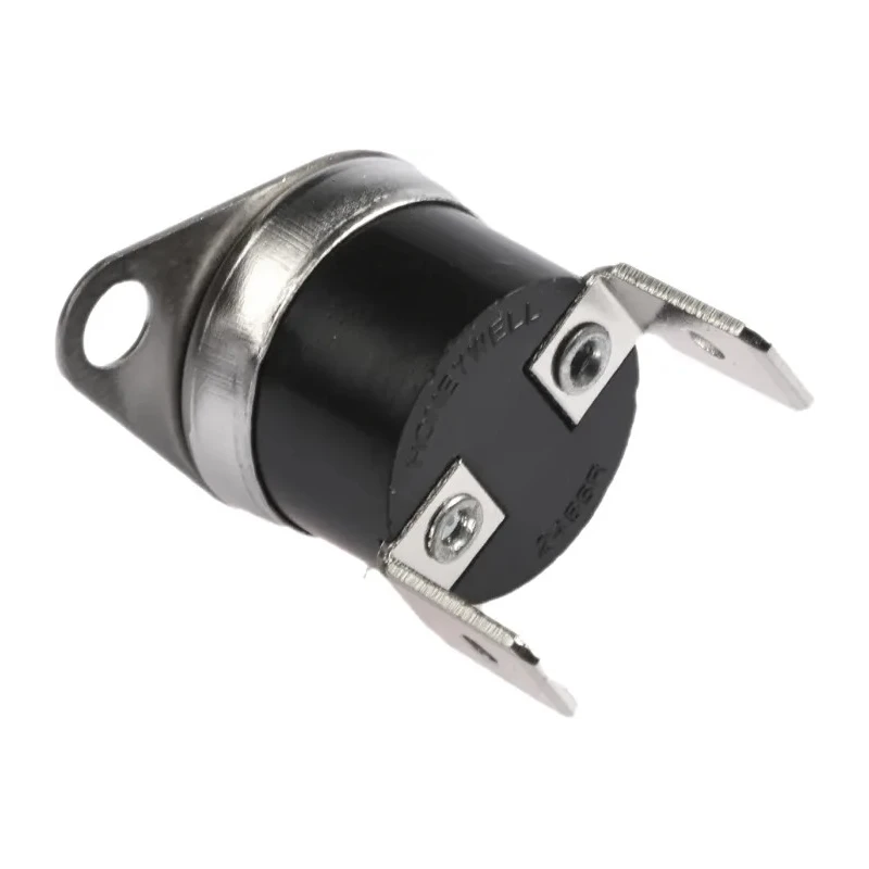 Honeywell Technologies Bi-Metallic Thermostat, SPST, Automatic Reset, 15 A, Quick Connect Terminals, Bracket 2455R--00820715