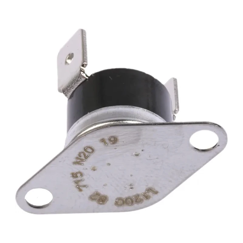 Honeywell Technologies Bi-Metallic Thermostat, SPST, Automatic Reset, 15 A, Quick Connect Terminals, Bracket 2455R--00820715