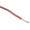 Alpha Wire Brown Hook Up Wire 16 AWG 26/0.25 mm Copper Conductor 30 m PVC Flame Retardant 3057 BR005