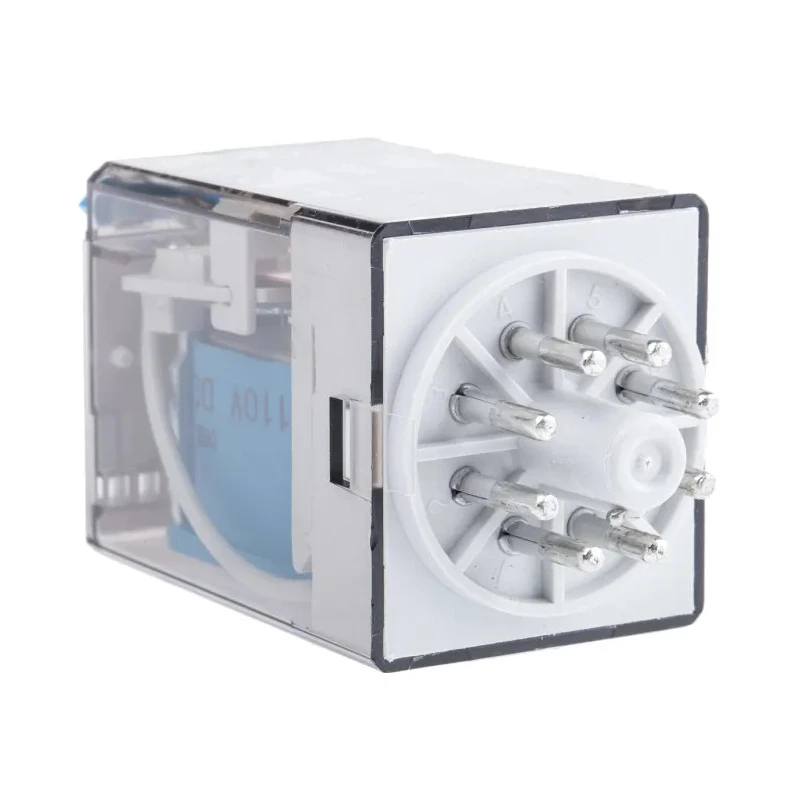 Finder Power Relay, 110V DC Coil Voltage, 10A Switching Current, DPDT Contact, Silver Alloy Contacts, Model 60.12.9.110.0040
