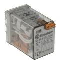Finder Power Relay 24V AC Coil Voltage 7A Switching Current 4PDT Contact Configuration 55.34.8.024.0040