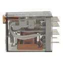 Finder Power Relay 24V AC Coil Voltage 7A Switching Current 4PDT Contact Configuration 55.34.8.024.0040