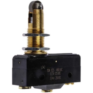 Honeywell Technologies Roller Plunger Micro Switch Screw Terminal 15A 250V AC SPCO BZ-2RQ18M-A2