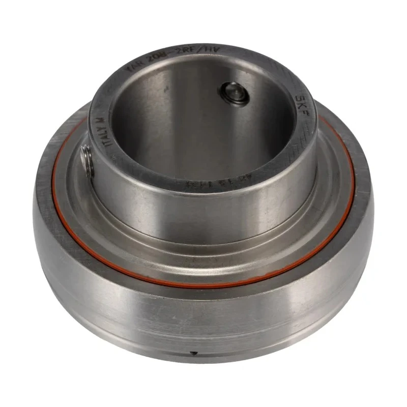 SKF Bearing Unit Insert Stainless Steel, 40 mm ID, 80 mm OD, 49.2 mm Width, 2800 RPM Limit YAR 208-2RF/HV