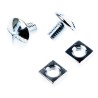 RS PRO Bright Zinc Steel Roofing Bolt, Phillips Drive, Grade 4.8, Thread Size M8, Length 12mm, Model 277-682