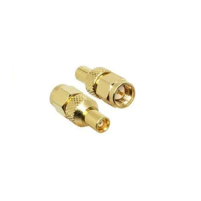 Linx SMA Plug to MCX Socket Coaxial Adapter 0 to 6 GHz Frequency, Gold Plated Contacts ADP-SMAM-MCXF