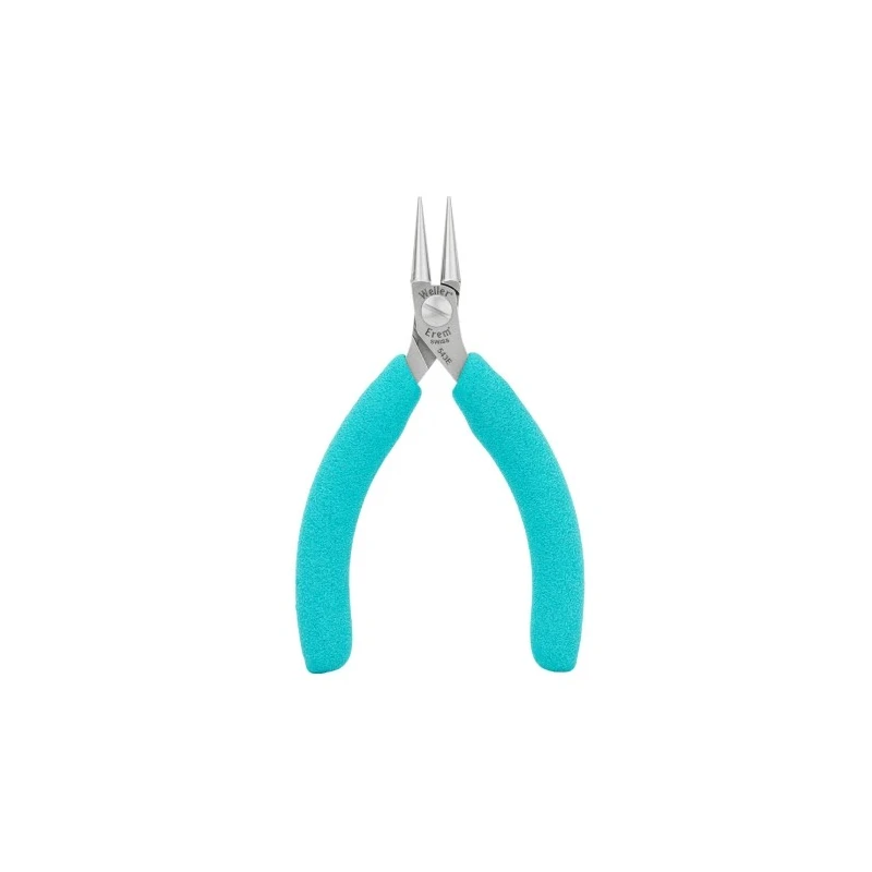 Weller Erem Long Nose Plier Round Nose 120mm Overall Length 20.5mm Jaw Width ESD Safe 543E