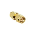 Linx Straight SMA Plug to SMA Plug Coaxial Adapter 0 to 18 GHz Frequency Male to Male ADP-SMAM-SMAM-G