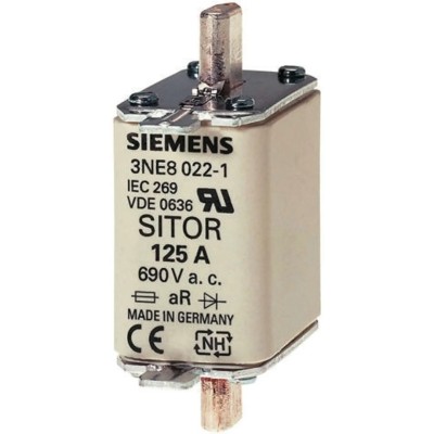 Siemens 63A Centred Tag Fuse NH00 690V ac 