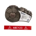 Brady White on Red Label Printer Tape 12.7 mm Width 6.4 m Length BMP21 LAB Compatible M21-500-595-RD