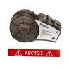 Brady White on Red Label Printer Tape 12.7 mm Width 6.4 m Length BMP21 LAB Compatible M21-500-595-RD
