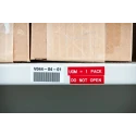 Brady White on Red Label Printer Tape 12.7 mm Width 6.4 m Length BMP21 LAB Compatible M21-500-595-RD