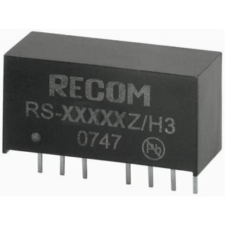 Recom DC/DC Converter 5V DC 400mA 18V-72V Input 2W Through Hole SIP-8 RS-4805SZ/H3
