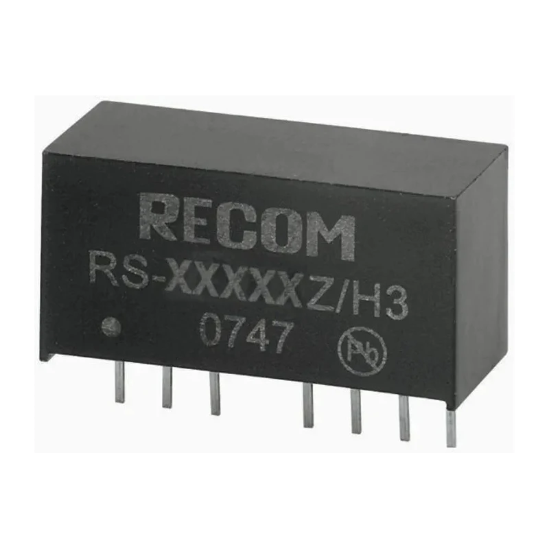 Recom DC/DC Converter 5V DC 400mA 18V-72V Input 2W Through Hole SIP-8 RS-4805SZ/H3