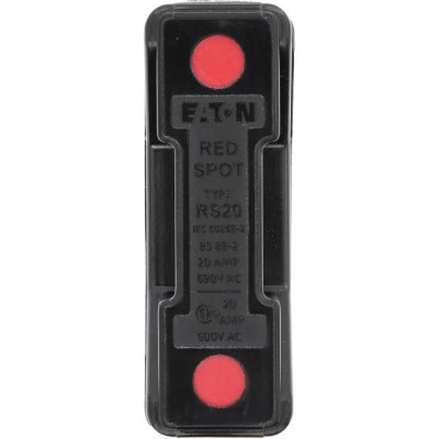 Eaton 20A Rail Mount Fuse Holder for A1 Fuse, 1 Pole, 690V AC RS20H