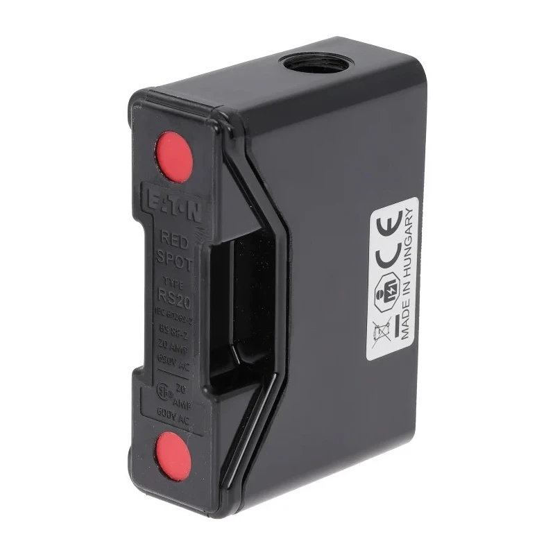 Eaton 20A Rail Mount Fuse Holder for A1 Fuse, 1 Pole, 690V AC RS20H