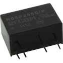 Recom DC/DC Converter 5V DC Output, 400mA, 5V DC Input, 4.5V Min Input, 2W Power, Through Hole SIP Package, 95°C R05P205S/P