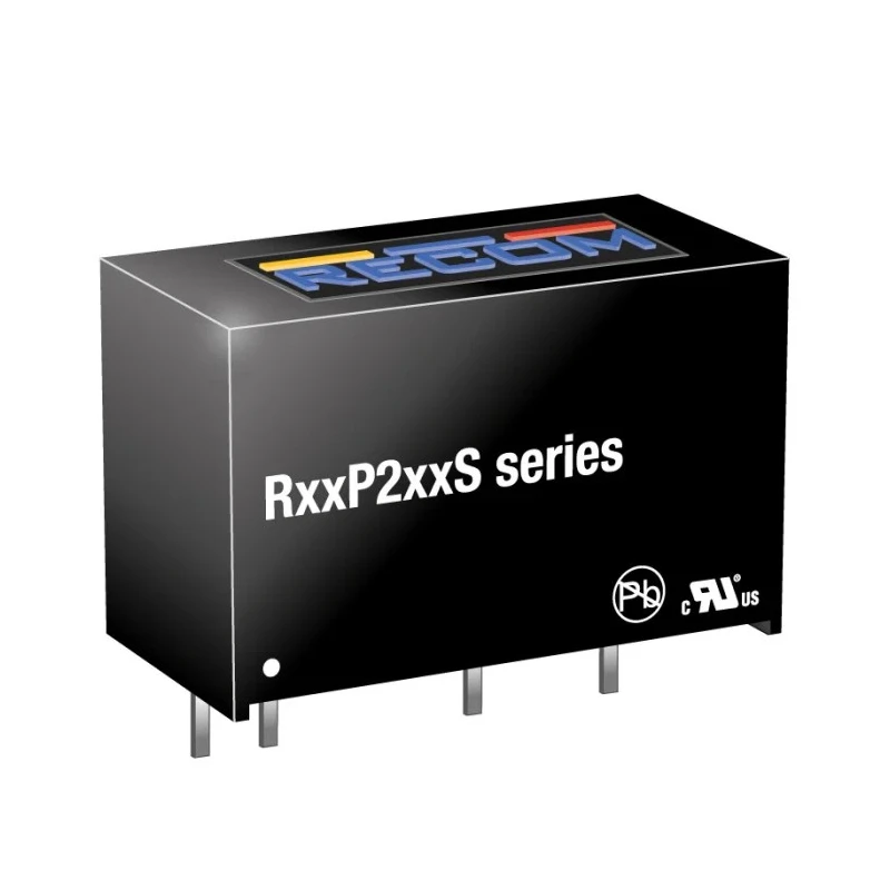 Recom DC/DC Converter 5V DC Output, 400mA, 5V DC Input, 4.5V Min Input, 2W Power, Through Hole SIP Package, 95°C R05P205S/P