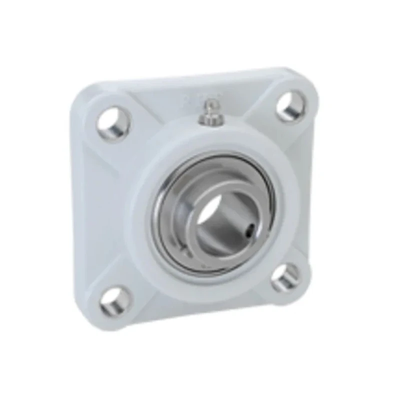 NSK-RHP Corrosion Proof Self-Lube 4 Hole Bearing Unit 25 mm ID Silver-Lube Series PSF25CR