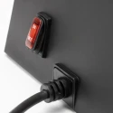 SIP 2 kW Infrared Heater, Floor Mount, 230V AC, On-Off Switch Control, UK Plug 09588