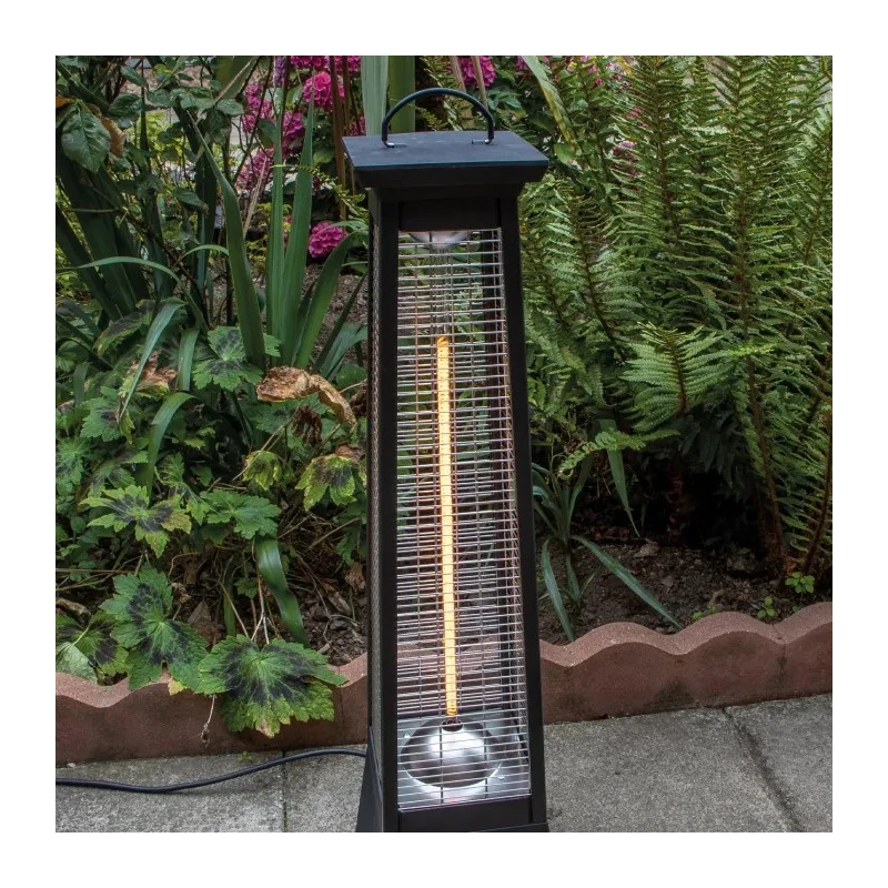 SIP 2 kW Infrared Heater, Floor Mount, 230V AC, On-Off Switch Control, UK Plug 09588