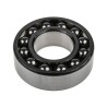 SKF Self-Aligning Ball Bearing 35 mm ID, 72 mm OD, 23 mm Width, Non-Metallic Cage, Steel Balls, Open End, C3 2207 EKTN9/C3