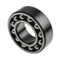 SKF Self-Aligning Ball Bearing 35 mm ID, 72 mm OD, 23 mm Width, Non-Metallic Cage, Steel Balls, Open End, C3 2207 EKTN9/C3